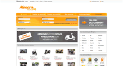 Desktop Screenshot of moto.menara.ma