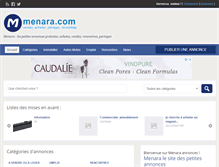 Tablet Screenshot of menara.com